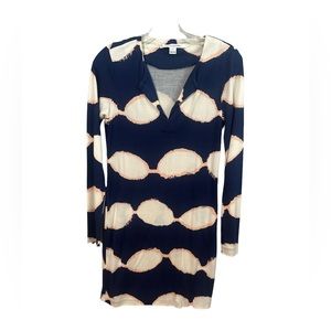 Diane von Furstenberg size 2 long sleeve dress